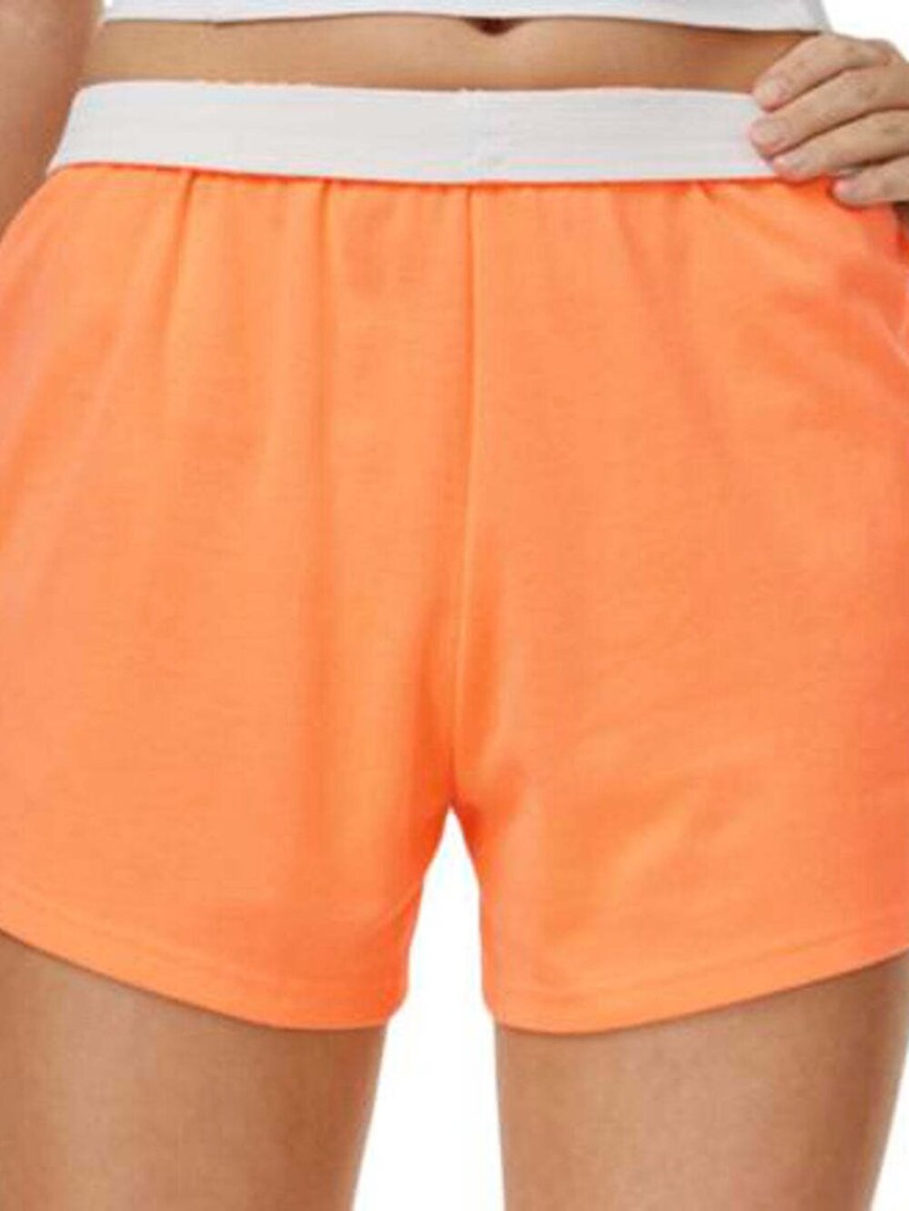Energie Womens Knit Solid Athletic Shorts